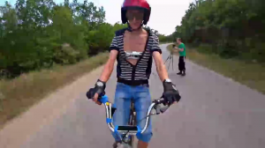 Самодельный электрический велосипед из Болгарки