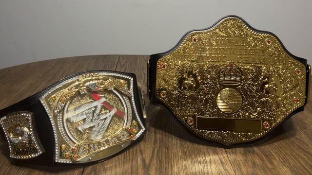 WCW Big Gold Belt World Heavyweight Championship Unboxing #WWE #WCW #Wrestling