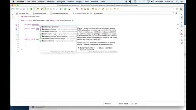Acceso a Base de Datos con JDBC - Java Spring Framework смотреть онлайн