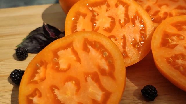 Танжерин - самый вкусный оранжевый томат мира!