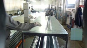 Линия прокатки кабельный лоток 50-100. Производство Унипрофиль г. Харьков.