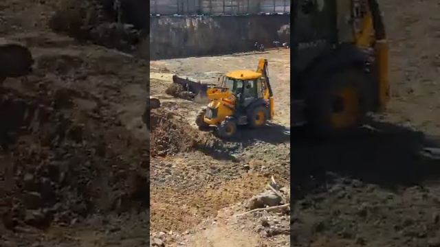 Планировка котлована под паркинг