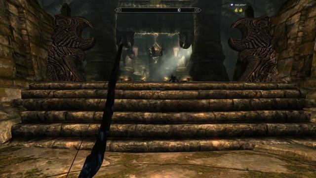 The Elder Scrolls V: Skyrim: Аргонианка на пути к приключениям на хвост