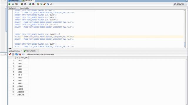 Regular expression Metacharacters|REGULAR EXPRESSION  IN ORACLE 2nd Video|REGEX|regular expressions