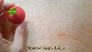 How To Make Paper Quilling Keychain Mushroom - Waterproof and Shiny