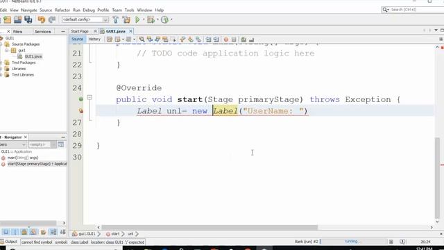 Java GUI tutorial.  JavaFX. (Make your project more user friendly). Part 1