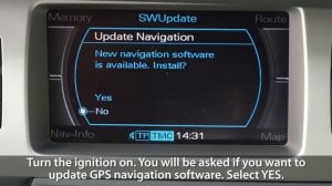 How to update Audi MMI 2G maps (GPS navigation A4 A5 A6 A8 Q7) 4E0 060 884 DT Navteq