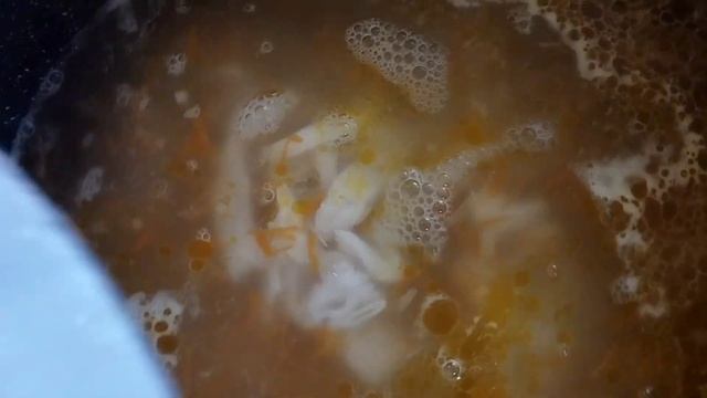 Вкусный и простой суп с вермишелью. Аппетитно, вкусно и сытно.