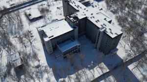 Омск, заброшенный долгострой в Чкаловском посёлке