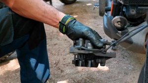 Honda NC750X - Front Brake Pads Replacement - How much did they've lasted?