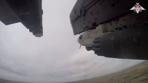 Боевая работа экипажей ударных разведывательных вертолетов Ка-52