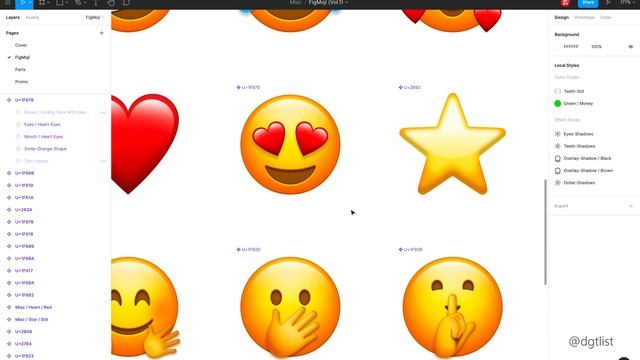 FigMoji — how to change emoji parts смотреть онлайн