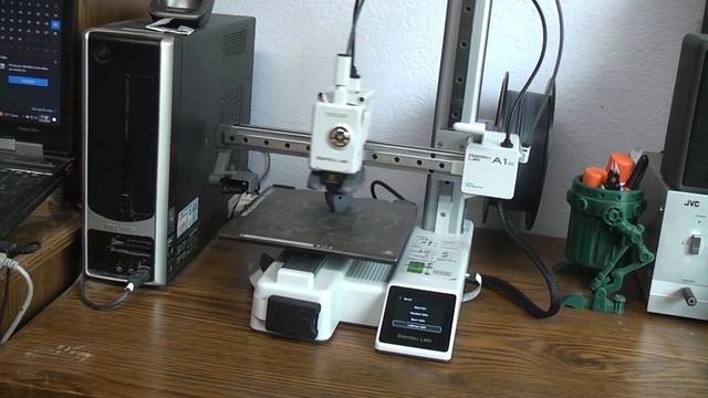 Playing with Bambu Lab A1 Mini speed controls. 14 minuet Benchy, not bad for a ludicrous fast print смотреть онлайн