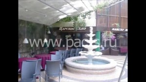 Охлаждение туманом летника ресторана "Царское село" (г. Краснодар)