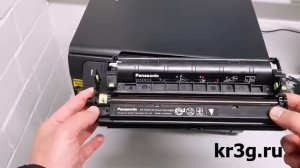 Установка картриджа FAT411A в драм юнит FAD412A