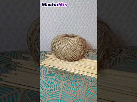 Красота из джута #shorts
