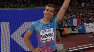 Российский легкоатлет Сергей Шубенков взял "серебро" в беге с барьерами на Чемпионате мира в Лондоне