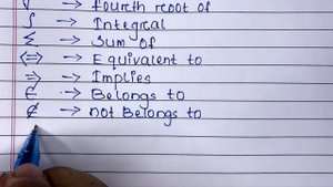 MATH Symbols | Useful List of Mathematical Symbols in English | Names of Mathematics Symbols