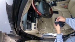 калибровка vgrs без компьютера (lexus кривой руль)