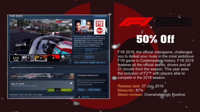 Steam Winter Sale 2019 bargains ⛄Driving Games⛄