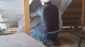 Отделка комнаты на втором этаже