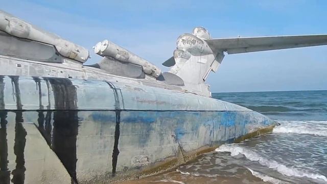 Экраноплан на Аравийском море