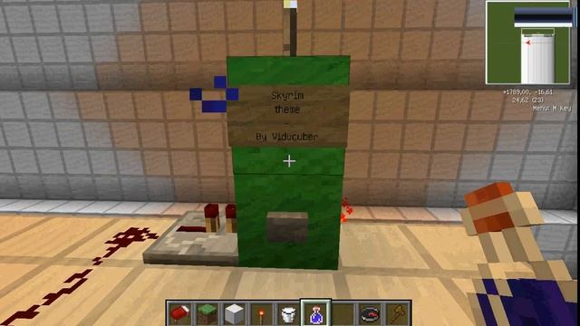 Обзор карты minecraft на уникальный механизм Часы время в minecraft смотреть онлайн