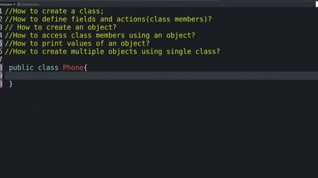 #1 class and object in java | Java for Beginners