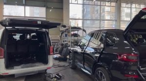Убираем вибрацию сидений на примере V-class, Vito W447