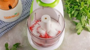 Свежая клубника с сахаром до весны