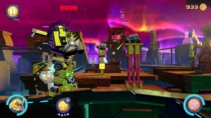 Angry Birds Transformers - DEVASTATOR Character Max Level - Gameplay