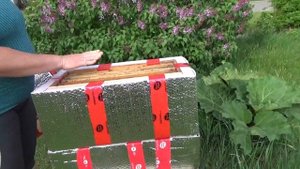 Улий для зимовки в суровых климатических условиях.Пчеловодство в Канаде.