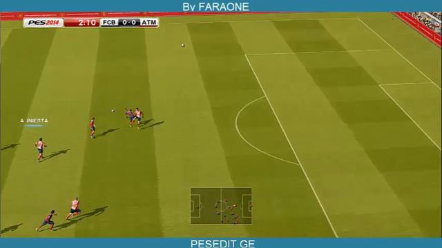 Pes 2014 Ultra Graphics 1.2 By FARAONE [PESEDIT.GE] смотреть онлайн