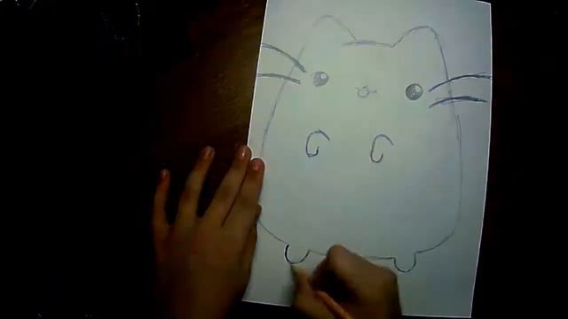 Как нарисовать Котика смотреть онлайн