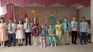 Детский  оркестр. И. Штраус "На прекрасном голубом Дунае"