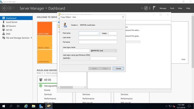 Ethical Hacking active directory Part one