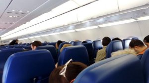 Москва Шереметьево В самолёте перед взлётом