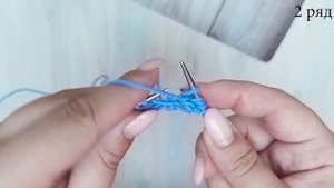 ?Слишком ПРОСТО - слишком КРАСИВО!☝ ВСЕГО 1 ПЕТЛЯ!✅УЗОР СПИЦАМИ. Вязание СПИЦАМИ для начинающих