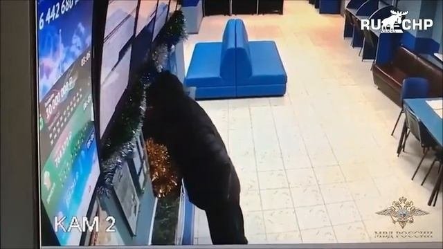 Неудачное ограбление букмекерской конторы