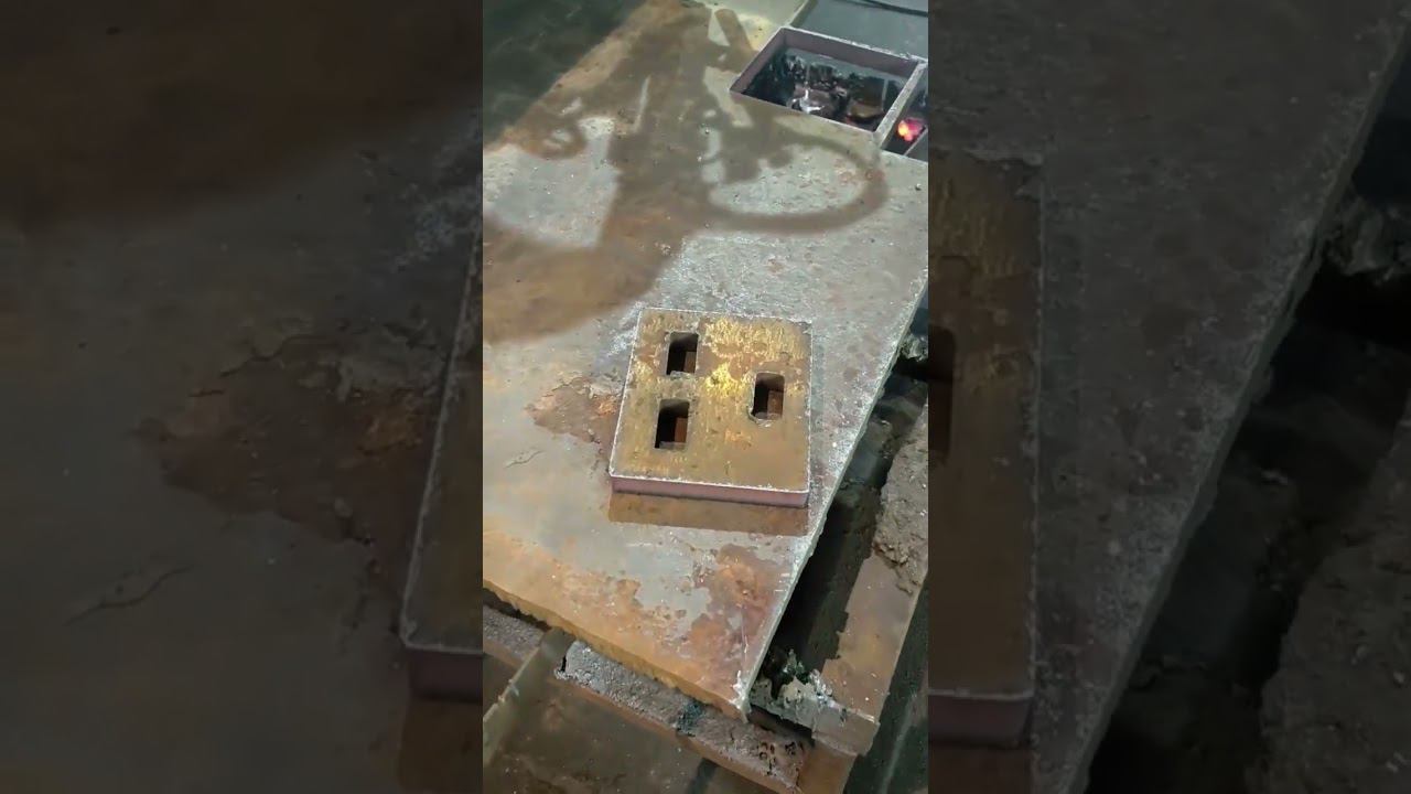 Металл 25 мм #плазменнаярезка #резкаметалла #чпу #shorts #plasma смотреть онлайн