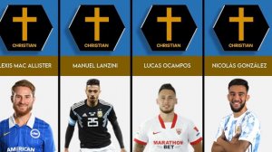 Religion of Argentina Football Players 🇦🇷 Muslim Christian Buddhism ☪️✝️🕉️