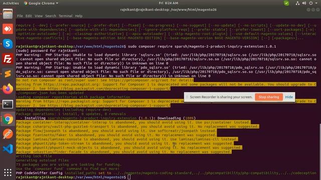 Could not find a matching version of package Check the package spelling your version  Magento 2
