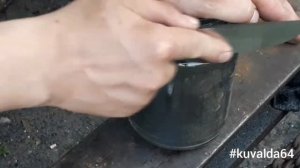 Кованый нож из 95Х18