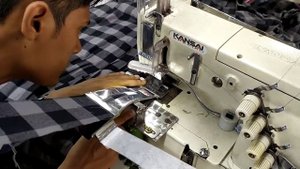 Kansai special DFB1404PSF многоигольная машина двойного цепного стежка (для передней части рубашки