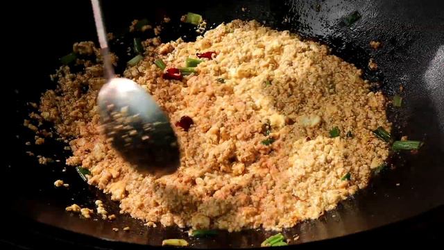 2块豆腐3种酱，会成炸豆腐酱，原汁原味的东北蘸酱菜，大口吃菜真爽【会成一家】