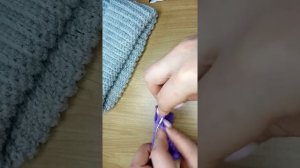 Шапка крючком (с отворотом и круглой макушкой) для начинающих! ?