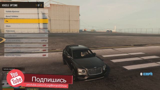 GTA 5 | 2017 Bentley Bentayga | CRASH TEST | MODS смотреть онлайн