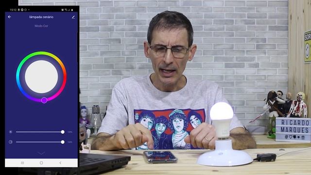 LÂMPADA WIFI INTELIGENTE DA GEONAV смотреть онлайн