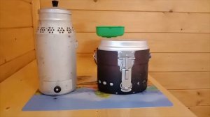 Три устройства для кипячения воды в походных условиях.