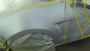 Покраска авто лаком в 1 слой (эксперимент)